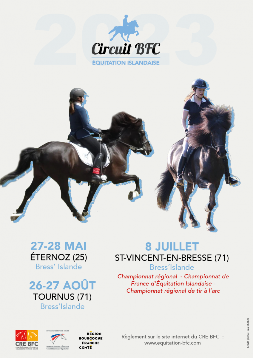 Circuit Bfc Equitation Islandaise Comit R Gional D Quitation